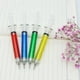 thumbnail image 3 of 24pcs Creative Needle Tube Shaped Ball Point Pen Ballpoint Pen Funny School Supplies for Students(Blue and Red and Green and Yellow), 3 of 4