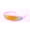 Pink frame golden color, variant on Retro Sunglasses Fish Shaped Glasses with UV400 Protection Novelty Eyewear for Outdoor Sports Travel Stage Performance