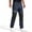 Gray, variant on Mens Cargo Pants Color Block Durable Pants with Multi-Pocket Outdoor Lightweight Pants for Work Gray XL