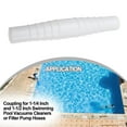 Pool Hose Connector Coupling for 11/4 Inch and 11/2 Inch Filter Pump