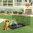 42 Inch Large Dog Crate Kennel for Medium Large Dogs Metal Dog Cage
