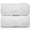White, variant on Holzlrgus Pure White Hand Towels Set - Ultra-Absorbent Bathroom Towels, 100% Long Staple Cotton, Set of 2, Ideal for Home D茅cor