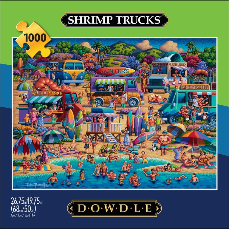 Buffalo Games - Eric Dowdle - Wildfire Ranch - Puzzle da 1000 pezzi per