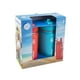 thumbnail image 2 of Thermoflask 16 Oz Doble Pared De Acero Inoxidable Con Aislamiento Al Vacío, Paquete De 2 Botellas De Agua, Rojo/Azul ThermoFlask NA, 2 of 5