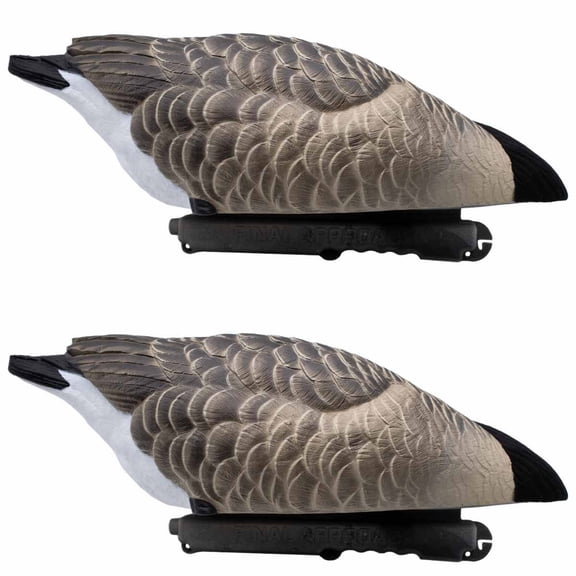 Final Approach LIVE Honker Floating No-Head Feeders, Decoy 2 Pack