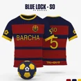 thumbnail image 3 of Blue Lock FC Barcha Cartoon Anime Cosplay Men Jersey Summer Short Sleeve Children Tee Tops 2024 Style Fashion Mens Boys T-shirt, 3 of 22
