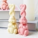 thumbnail image 4 of Molde para Velas Bling Bling Silicona Conejo, 4 of 11