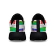 thumbnail image 4 of Autism Tie Dye Shoes Sneakers for Women Men Black Size 4.5, 4 of 7