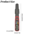 thumbnail image 3 of Cxui Circuit Probe Kit, 80A Parasitic Draw Tester Kit - Automotive Circuit Diagnostic Tool with Rotatable Display, Replaceable Tips for Car/Rv Battery Drain Detection Red, 3 of 9