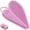 Pink, variant on Avilana Silicone Face Scrubber- Dual Sided Manual Facial Cleansing Brush -Face Scrubber and Exfoliator- Deep Cleansing for All Skin Type (Face-Lavender)