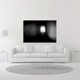 thumbnail image 2 of 21" x 14" Tunnel by Vladimir Kostka - Wall Art Print on Canvas Fabric Black, 2 of 3