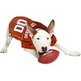 thumbnail image 3 of Pets First Collegiate Texas Longhorns Football/Basketball Mesh Jersey for Pet Dog. available in 40+ Teams - Extra Small, 3 of 6