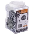 thumbnail image 1 of Halex - Conector a presión no metálico con orificio ciego de 3/8 pulgadas - 75105B - ​​100 por paquete - Gris, 1 of 7