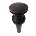 thumbnail image 3 of 19" Oval Copper Bath Sink with Modern Style Faucet & Pop Up Drain, 3 of 5