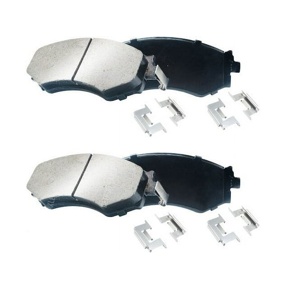 Front Brake Pad Set - Compatible with 2000 - 2006 Nissan Sentra 1.8L 4-Cylinder 2001 2002 2003 2004 2005