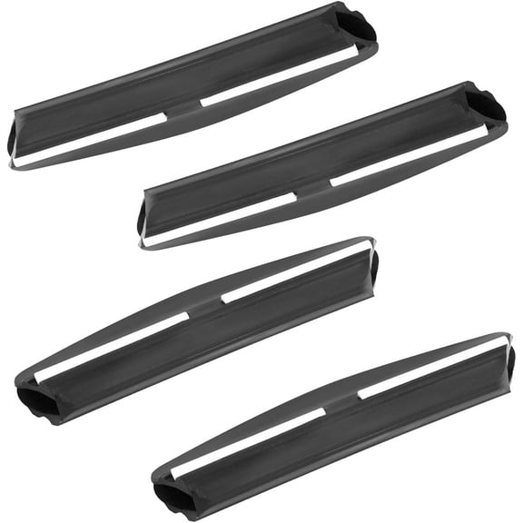 5 Pcs Knife Sharpener Roller Guide Knife Sharpening Angle Guide Knife Sharpening Guide Whetstone Guide for Outdoor Kitchen, Black, Normal