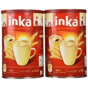 Inka 2 Cans of Instant Grain Coffee Drink 7oz Each