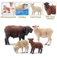 thumbnail image 4 of Figura de juguete Toymany Merino Sheep Farm Animal para niños, 4 of 9