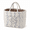 Blue Vine, variant on Quilted Basket, Quilted Car Basket, Foldable Storage Basket With Handles, Cotton Organizer Bin for Car, Home, Travel and Everyday Use