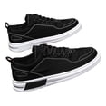 thumbnail image 1 of Zapatillas de deporte para hombre Nikou zapatillas de lona de goma suave, 1 of 9