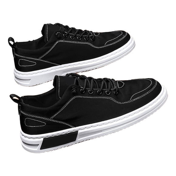 Zapatillas de deporte para hombre Nikou zapatillas de lona de goma suave
