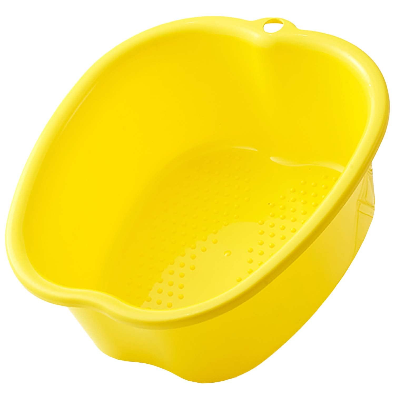 Uralili Large Foot Soaking Bath Basin, Sturdy Durable Plastic Foot Bath and Foot Massager Foot