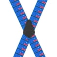 thumbnail image 3 of Suspender Store Australian Flag Suspenders - 2-Inch Wide Elastic - Clip - 3 Sizes, 3 of 4