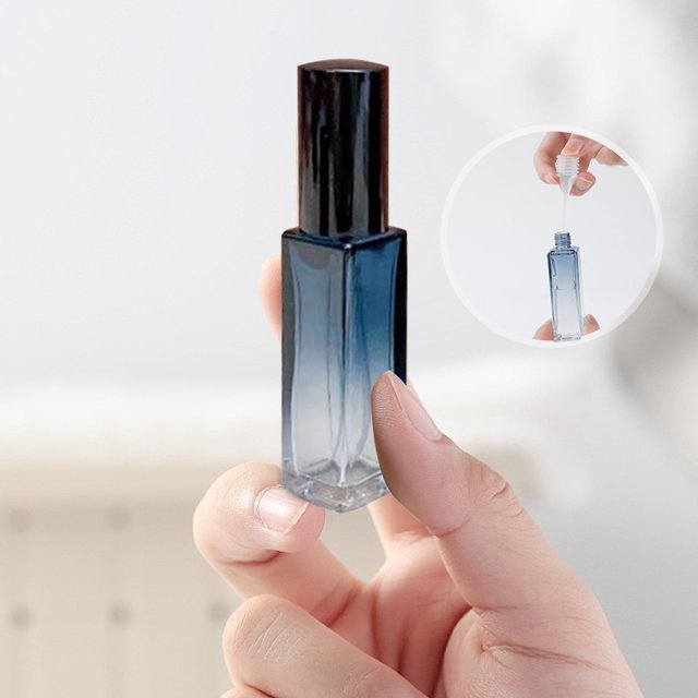 Paquete de 3 atomizadores de perfume para llevar, atomizador de perfume portátil, recargable, vacío, botella de spray de perfume atomizador para viajes, hombres y mujeres