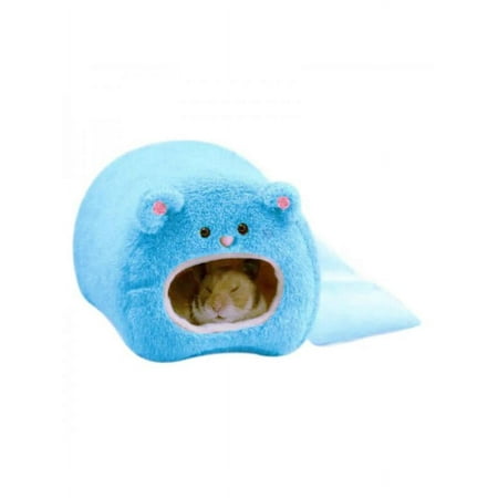 MarinaVida Pet Hamster Winter Warm Bed House Hangable Hamster Cage Pet Small Animal Supplies