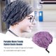 thumbnail image 5 of Gorro elástico Qarigey tocados clásicos ajustables Multicolor violeta, 5 of 6