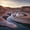 Reflection Canyon Scenery, variant on Elephant Stock Reflection Canyon Scenery Wall Art - Horizontal Canvas Wall Art - Living Room Wall Decor - Nature Canvas - Gray And Orange Decor - 12" x 8"