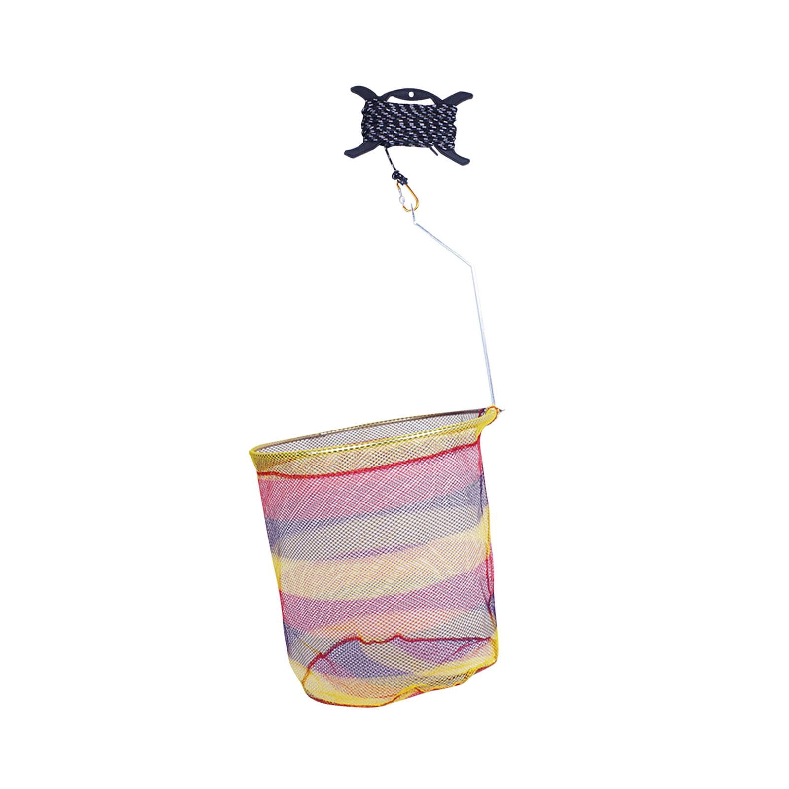 Wswqop Fly Fishing Net Fish Basket Fishing Netting Decor Fishing Landing Nets Head 50cm
