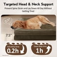 thumbnail image 3 of Cama Ortopédica para Perros MEKIY XXL Impermeable Antideslizante con Funda, 3 of 7