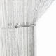 thumbnail image 4 of Panel de cortinas de cuerda para puerta, cortina mosquitera, divisor de puertas para ventana decorativa, 100x200cm (blanco), 4 of 5