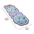 thumbnail image 3 of FcBaudy Bathroom Rugs, Rugs for Living Room, Area Rug, Bath Mat Flower Bedroom Bedside Blanket-living Room Coffee Table Blanket- Window Fully Covered With Blanket And Against-slip Carpet Floor Rugs, 3 of 6