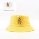 thumbnail image 3 of Unisex Duck Embroidered Bucket Hat Fashion Reversible Fisherman Cap, 3 of 5