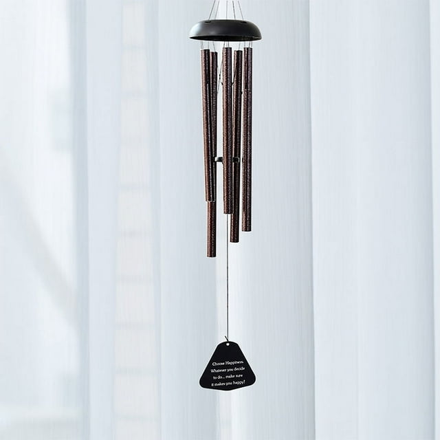 Carillones de viento grandes para exteriores de tono profundo, carillones de viento conmemorativos para un ser querido, carillón de viento de Metal de 36 pulgadas