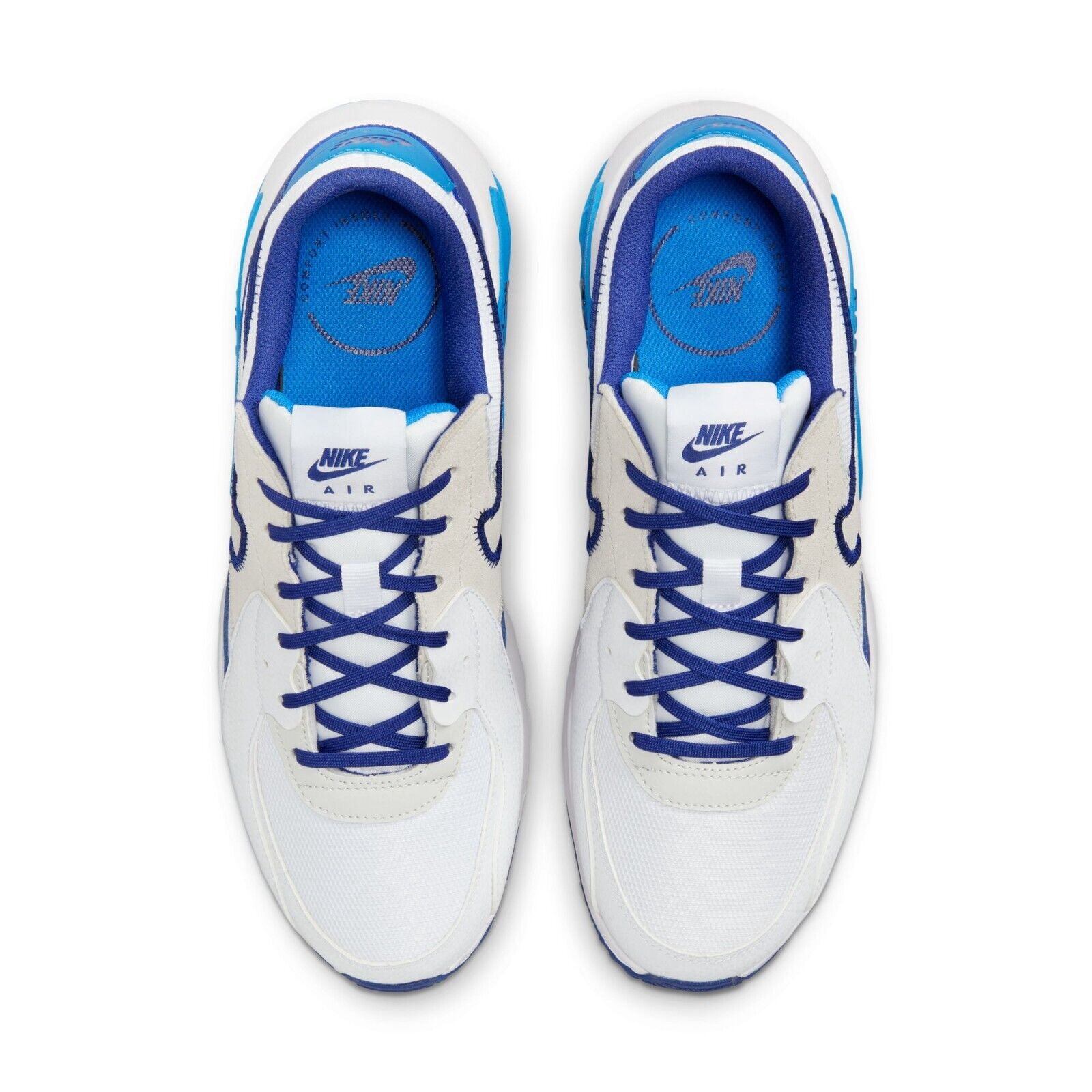 Nike Air Max Excee Shoes White Royal Blue Black DZ0795-100 Men\'s Size 11 06427b86-861a-4941-8f7c-  main image 4