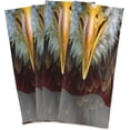 thumbnail image 6 of American Flag Tea Towels Set of 1 Angry USA Vultures Kitchen Dish Cloth with Hanging Loop, 18"x28"Lint-Free Absorbent Towel for Kitchen Drying Wiping and Cleaning, 6 of 7
