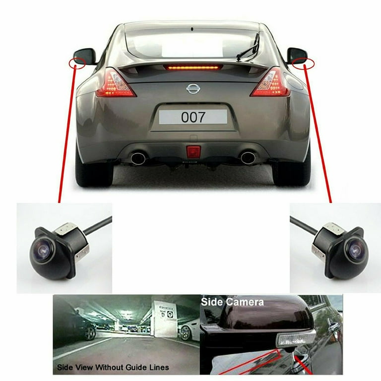 Side view mirror camera system