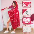 thumbnail image 3 of Gifts for Wife, to My Wife Gifts Wearable Blanket, Gifts for Wife Mothers Day from Husband, Unique Romantic Anniversary Wedding Birthday Gifts for Wife 70 * 47 in, 3 of 5