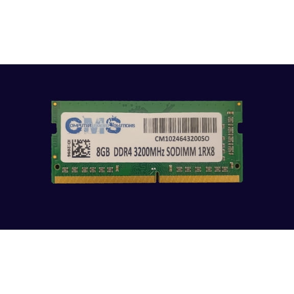 CMS 8GB (1X8GB) DDR4 25600 3200MHz Non ECC SODIMM Memory Ram Upgrade Compatible with Acer® Aspire 5 Nitro AN515-55-57C4, AN515-57-57WX, AN515-57-56FC, AN515-57-700J - D110