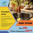 thumbnail image 3 of Garbage Disposer Freshener,Sink Disposal Odor Eliminator,50 Count Lemon Scented Deodorizer Drops,Kitchen Sink Freshener Pods, 3 of 4