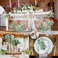 thumbnail image 6 of Visland 10PCS Fake Eucalyptus Leaves Stems, Artificial Greenery Stems for Home Wedding Greenery Decor Faux Eucalyptus Plant Bride Bouquet Vase Floral Wreath, 6 of 7