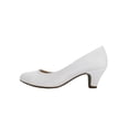 thumbnail image 3 of ZAPATILLA DE VESTIR DE MUJER BLANCO SINTETICO MARCA LEON DH101, 3 of 4