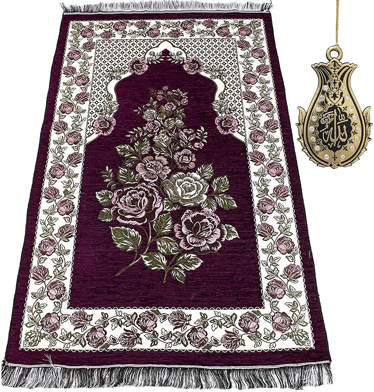 Best Deal for Modefa Turkish Islamic Prayer Rug - Foldable