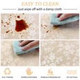 thumbnail image 3 of Waterproof Vinyl Tablecloth, Rectangle Heavy Duty Table Cloth, Wipeable Table Cover for Kitchen and Dining Room (40inch*63inch), 3 of 7