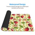 thumbnail image 4 of Balery Cherries And Ladybirds Mouse Pad ,15.8x29.5 In Large Gaming Mouse Pad Desk Mat Long Non-Slip Rubber Stitched Edges,Waterproof Mousepad Desk Mat For Gamer Office Home, 4 of 9