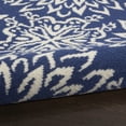 thumbnail image 6 of Nourison Jubilant Geometric Floral Navy/Ivory 7'10" x 9'10" Area Rug, (8' x 10'), 6 of 9