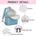 thumbnail image 4 of Farm Animal Cartoon Watercolor Backpack - Waterproof Lightweight Book Bag with Chest Strap & Side Pockets for Daily Commute, 4 of 5